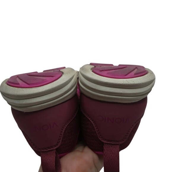 Vionic Shay Pink Elastic Lace Up Athletic Sneakers Womens 8 - Picture 11 of 12